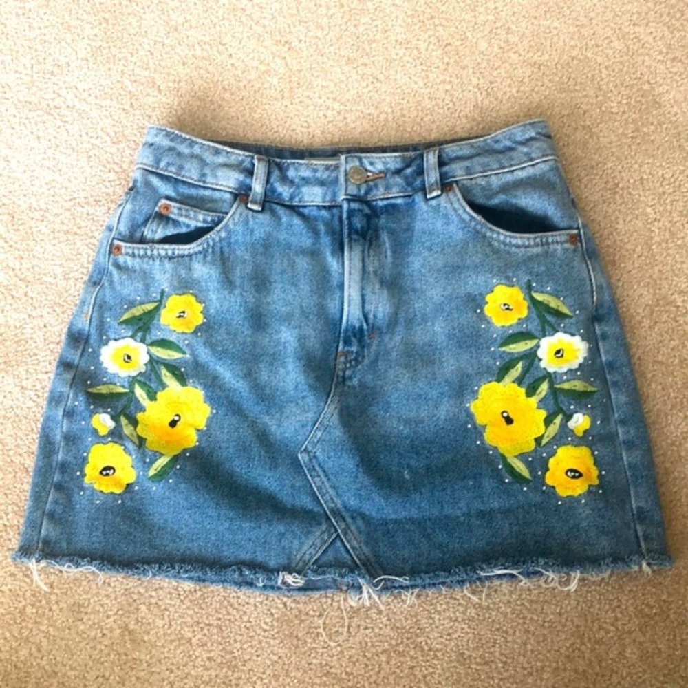 Top shop skirt